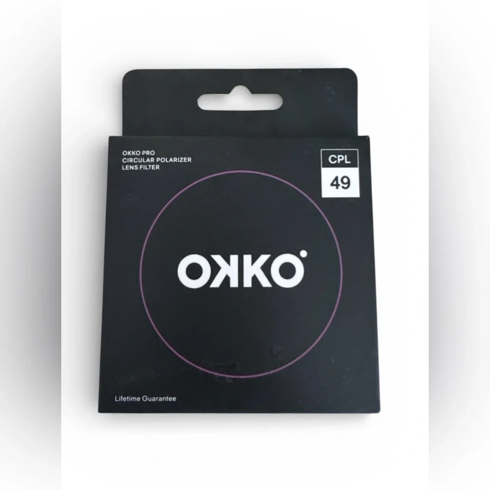 okko pro circular polarizer lens filter cpl 49 mm NEW